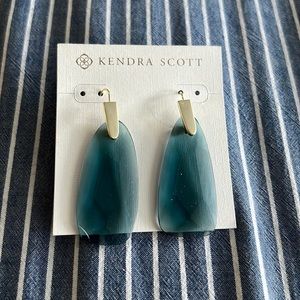 Kendra Scott - blue dangle earrings